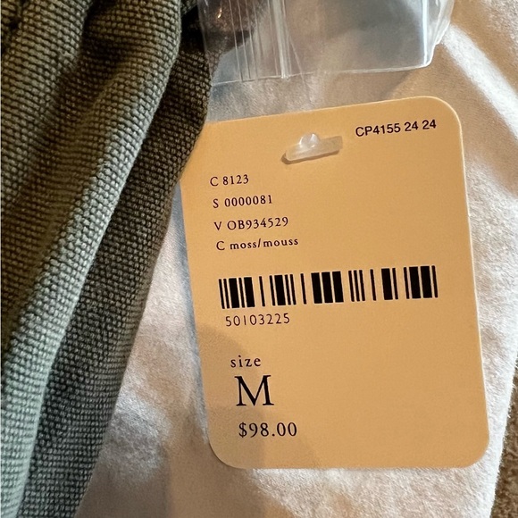 Free People Baggy boyfriend khaki size M - Picture 10 of 10